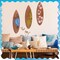 3 Pcs Surfboard Wall Decor Surfboard Hanging Sign Available in Sizes Summer Backdrop for Party Tropical Beach Room Decor Wooden Decoration for Hawaiian Luau(Hawaiian,15.75 x 4.46 x 0.2 Inch)